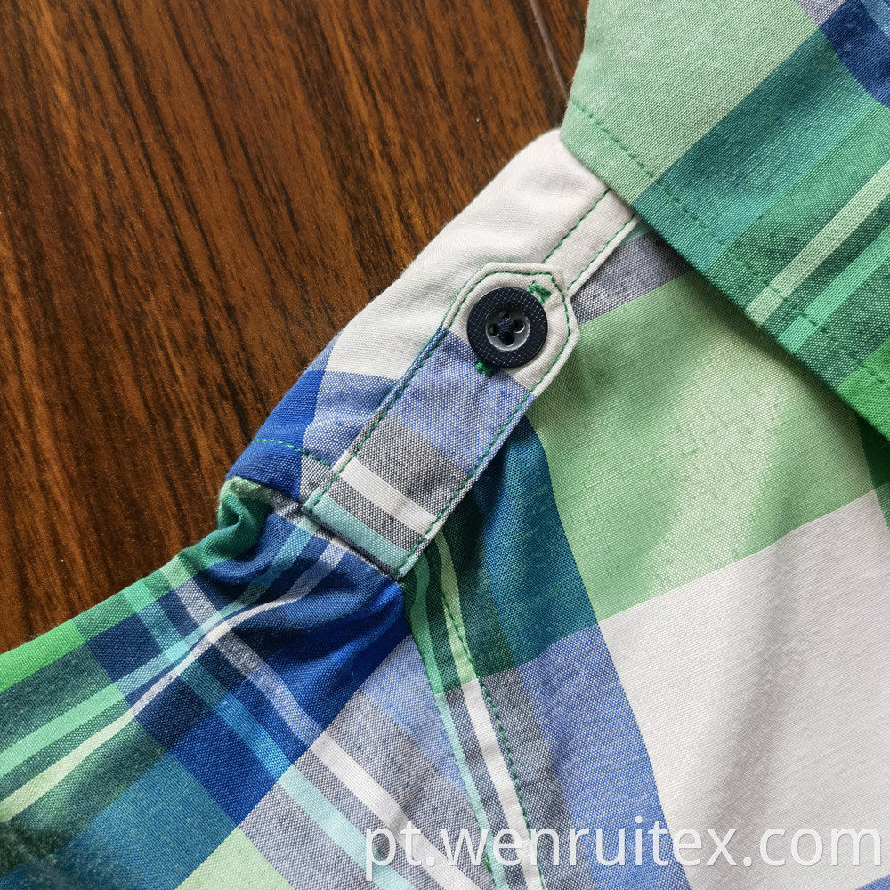 Cotton Plaid Chlid Shirt